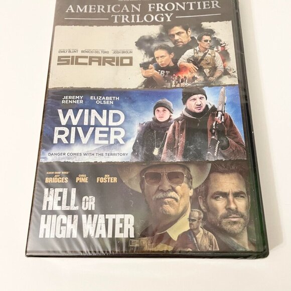 American Frontier Trilogy DVD Sicario Wind River Hell Or High Water - Picture 3 of 12
